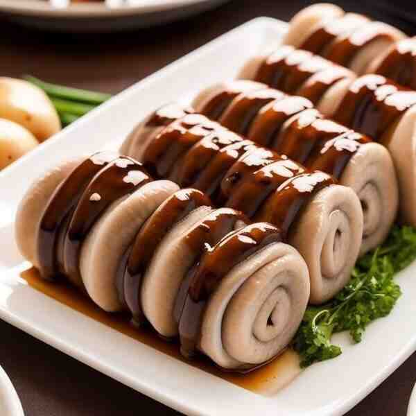 Свиные рулетики с картофелем и грибами